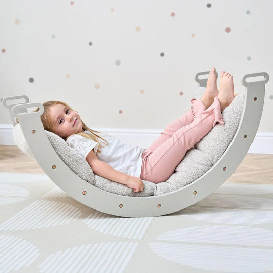 Tutti Bambini Scala Montessori Pikler Play Arch & Cushion - Mushroom
