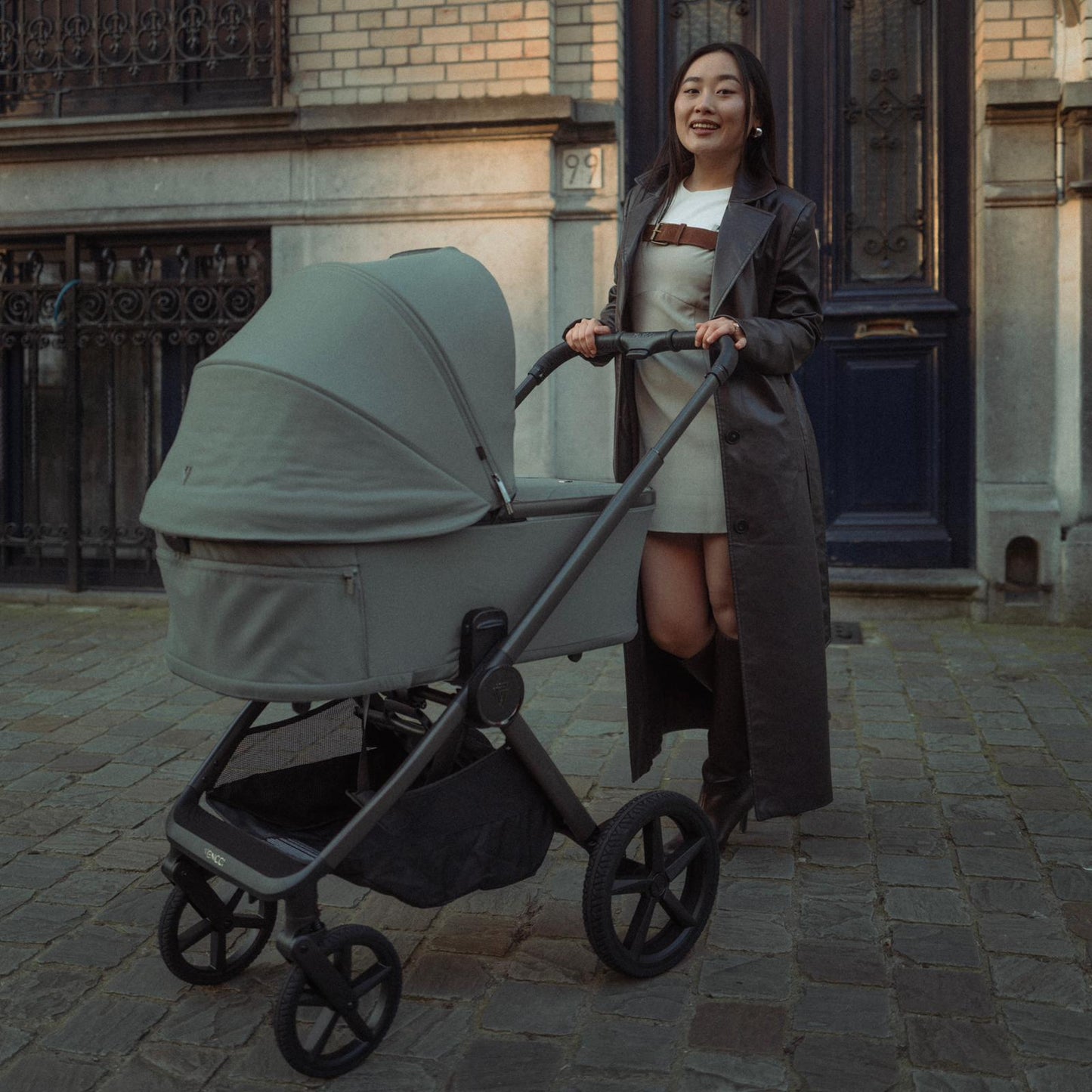 Venicci Upline3 11 Piece Pram Bundle - Aloe