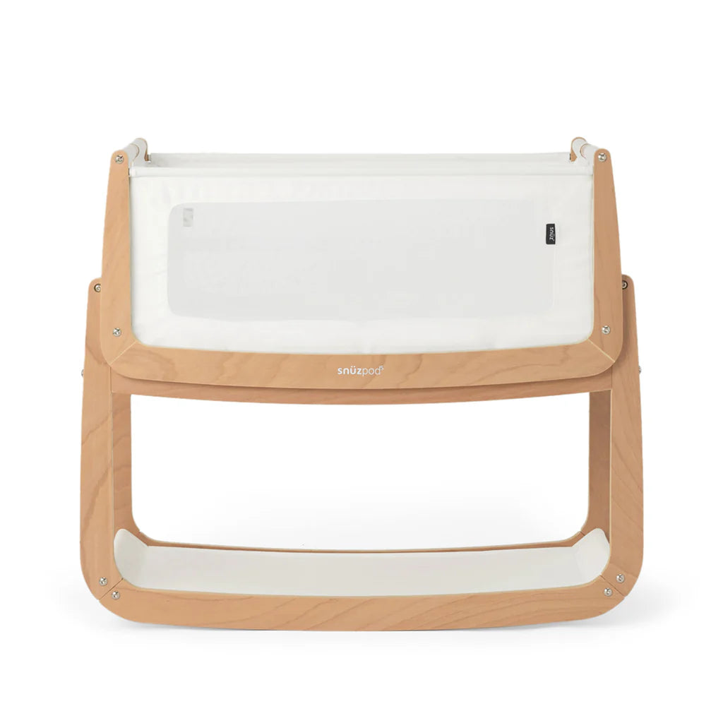 SnuzPod5 Bedside Crib - Natural