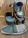PRE LOVED Mamas & Papas Ocarro x Liberty London 2-in-1 Travel System - Teal
