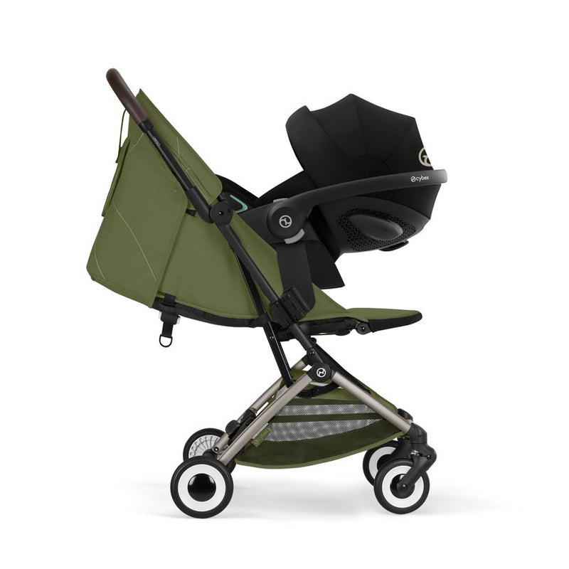 Cybex Orfeo Compact Travel Stroller - Moss Green (2026 Model)