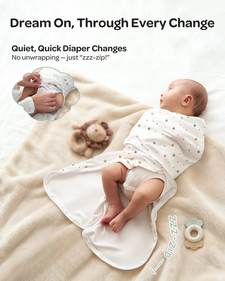 Momcozy Easy Swaddle Wrap 0-3m - Wonder Star