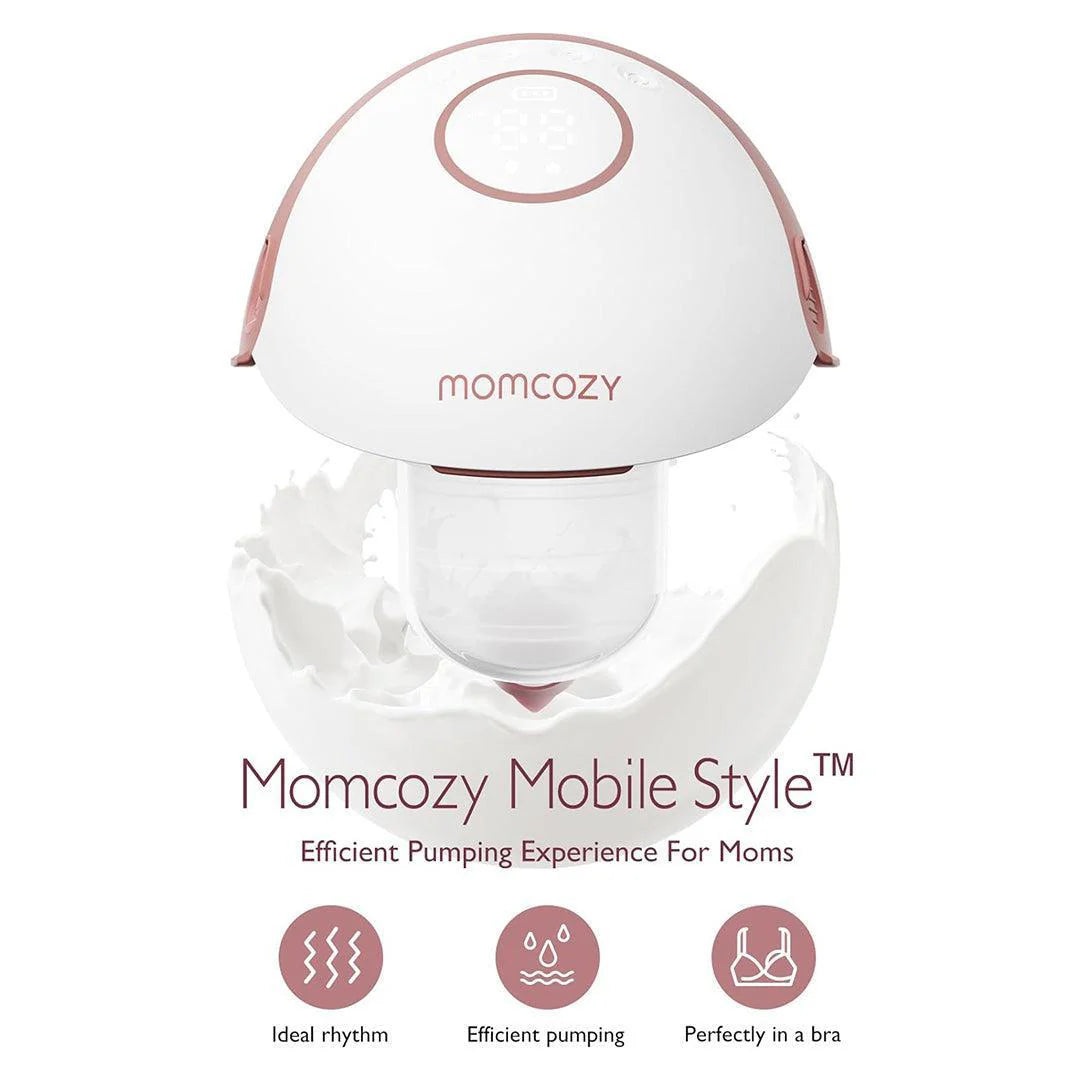 Momcozy M6 Single Breast Pump - White