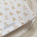 Bobbin & Bumble Anti-Roll Wedge Baby Changing Mat - Teddy Bears