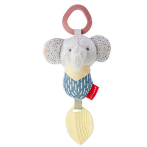 Skip Hop Bandana Buddies Chime & Teethe Toy - Elephant