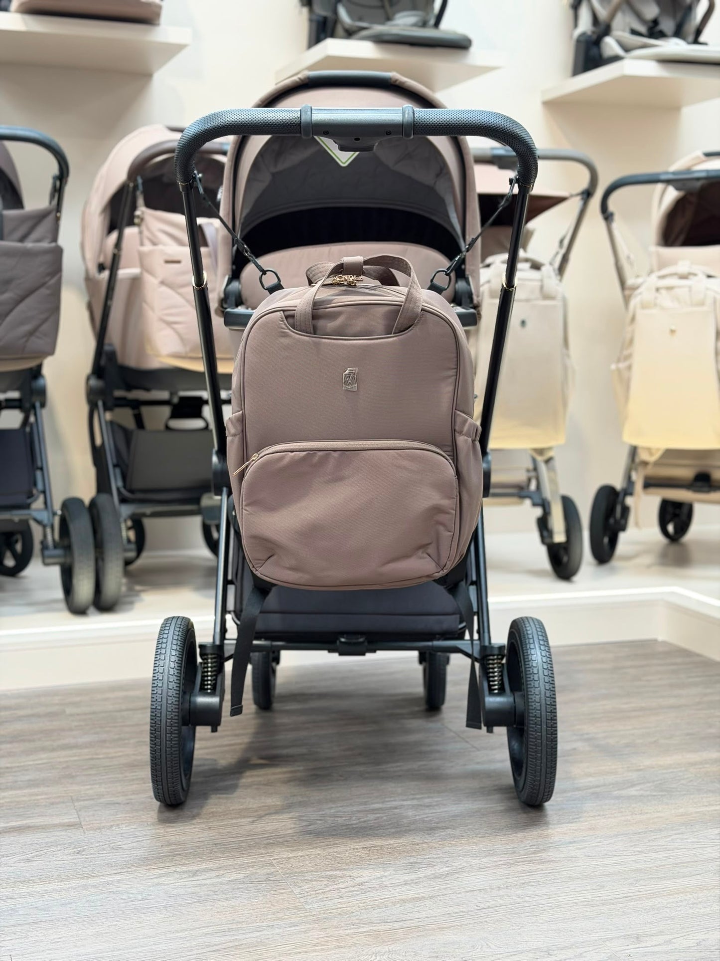 EX DISPLAY Venicci Upline2 Pram & Pushchair - Brownie