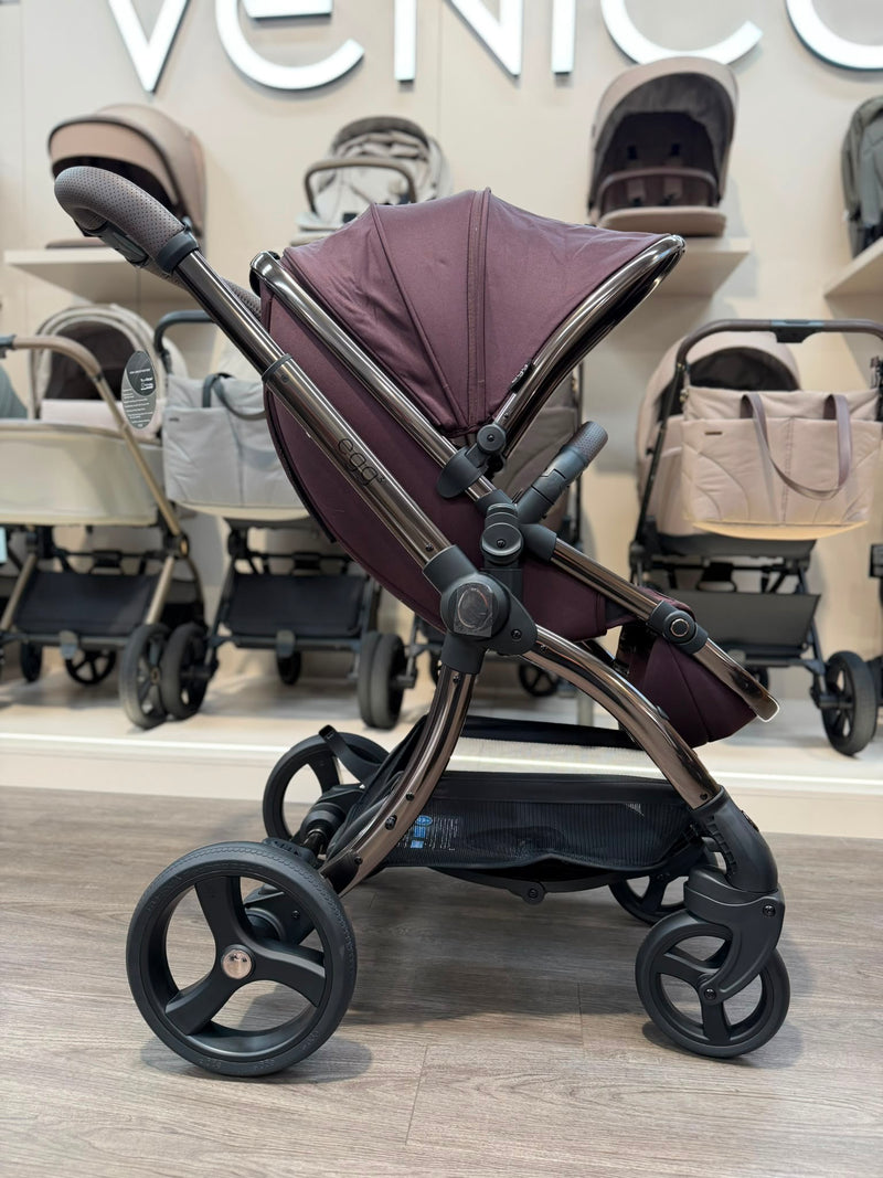 OPEN BOX egg3 3in1 Travel System Bundle Inc Isofix Base - Mulberry