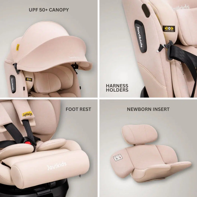JoviKids Ranger 2 360 Car Seat – Rosewood
