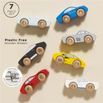 Le Toy Van Classic Wooden Sports Car Gift Set