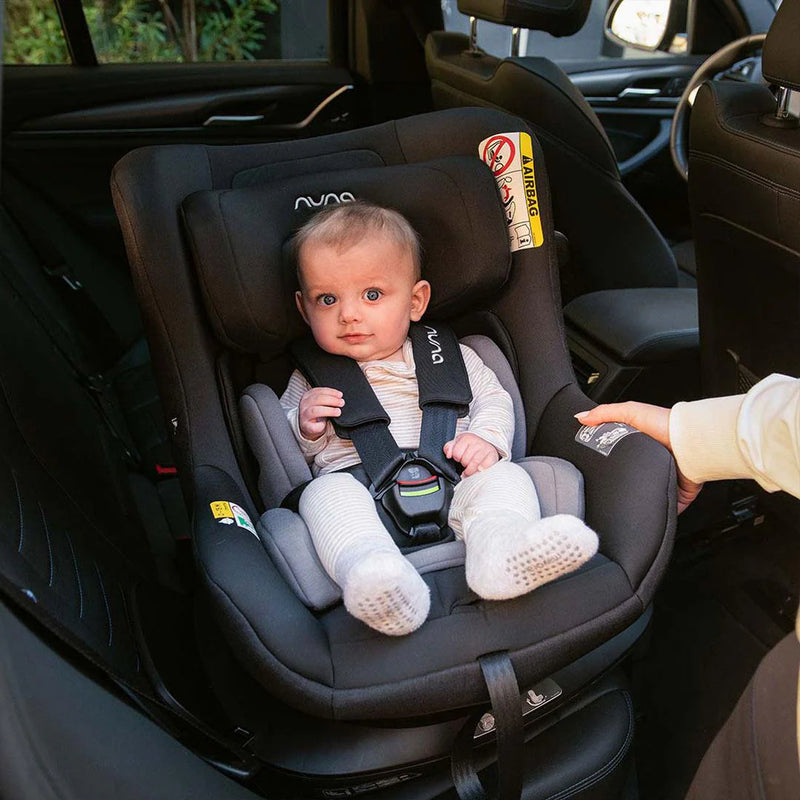Nuna Pruu i-Size Car Seat Inc 360 Isofix Base - Caviar