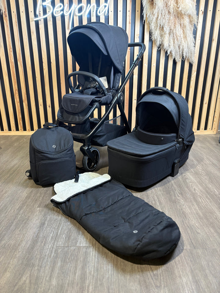 PRE LOVED Maxi-Cosi Oxford Travel System - Twillic Black