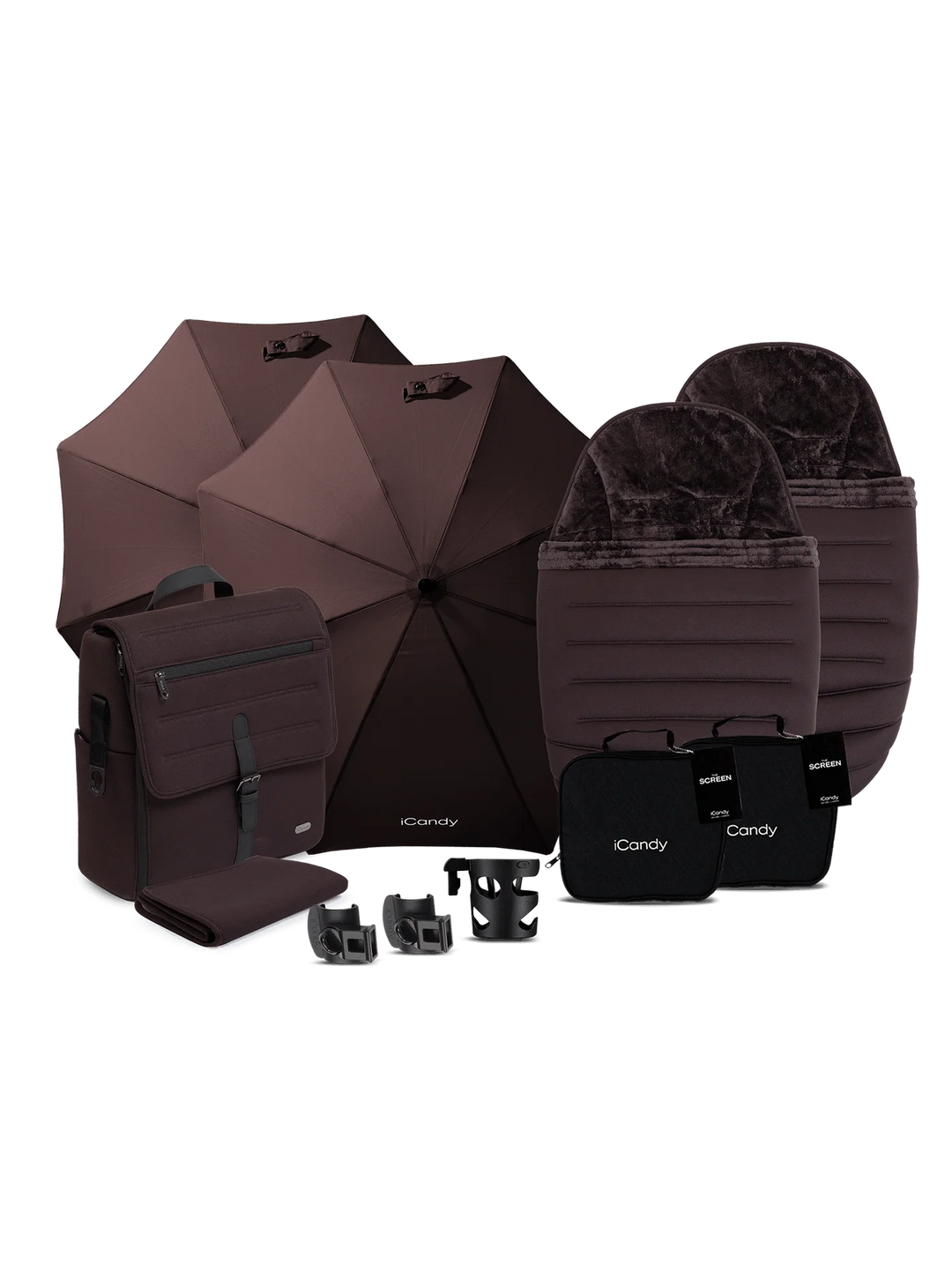 iCandy Peach 8 Editions Collection Double Complete Bundle - Coffee Bean