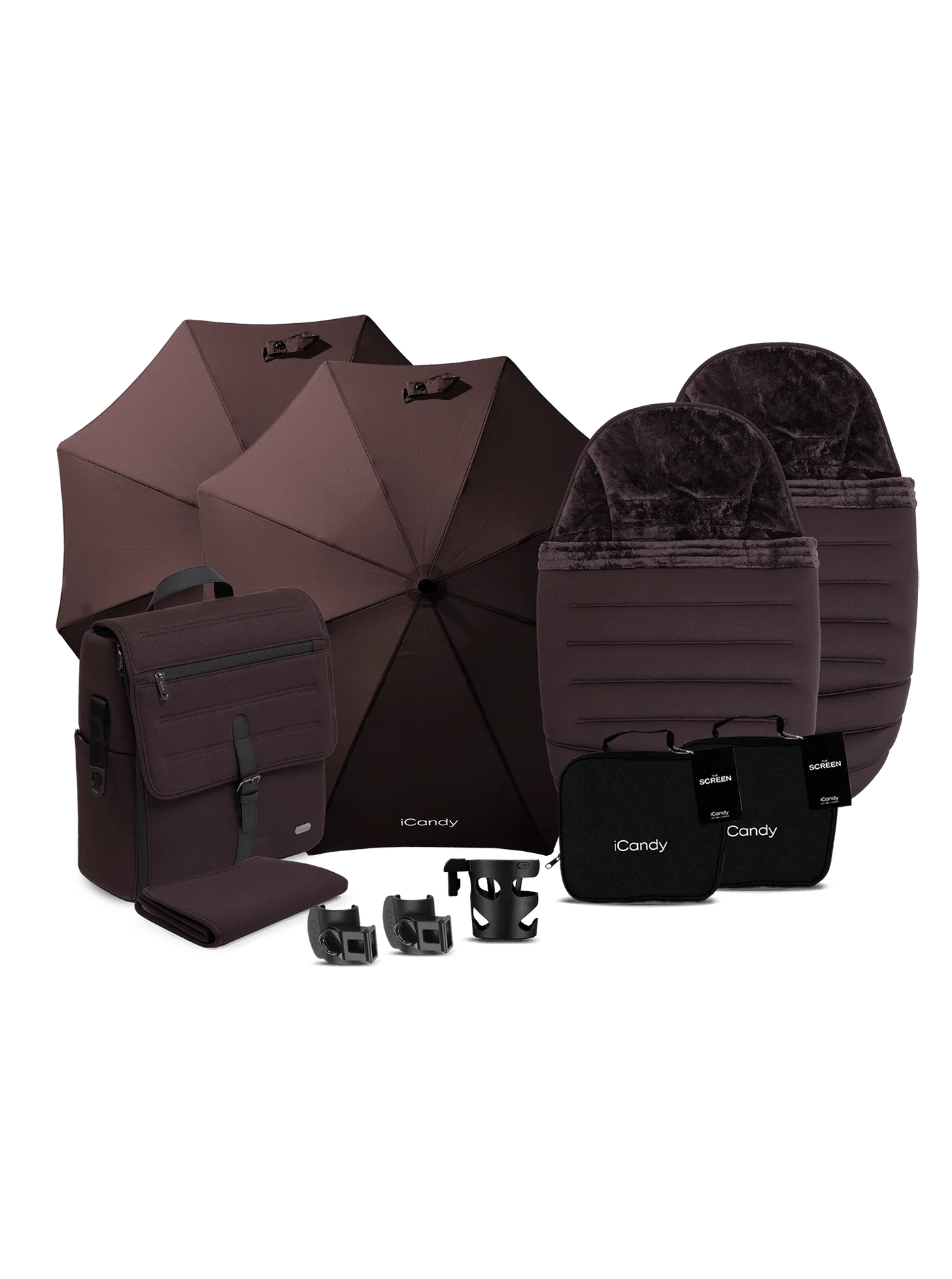 iCandy Peach 8 Editions Collection Double Complete Bundle - Coffee Bean