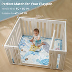 Momcozy Baby Portable Play Mat - Ocean Blue