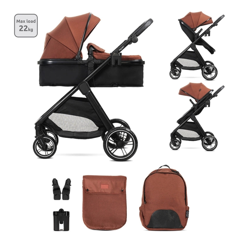 Lorelli Aspen 3in1 Travel System Inc Aria I Size Car Seat – Picante