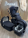 PRE LOVED Nuna Mixx Travel System - Caviar