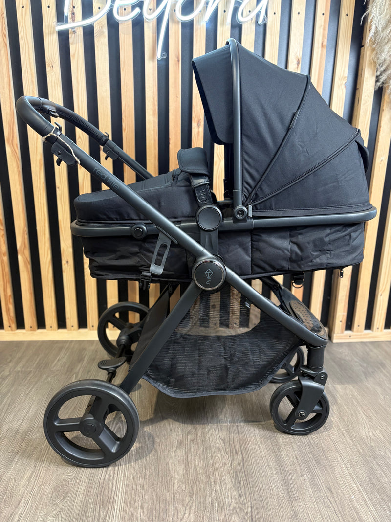 EX DISPLAY Redkite Push Me Pace Pulsar Pushchair & Car Seat - Black