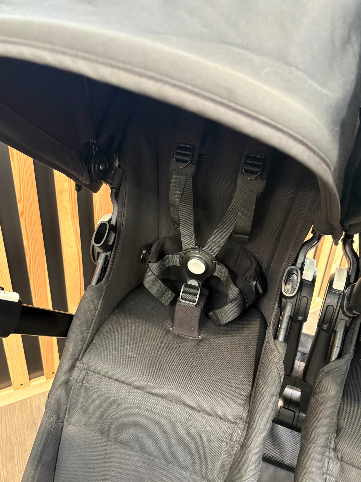 PRE LOVED Bugaboo Donkey5 Duo Bundle - Midnight Black