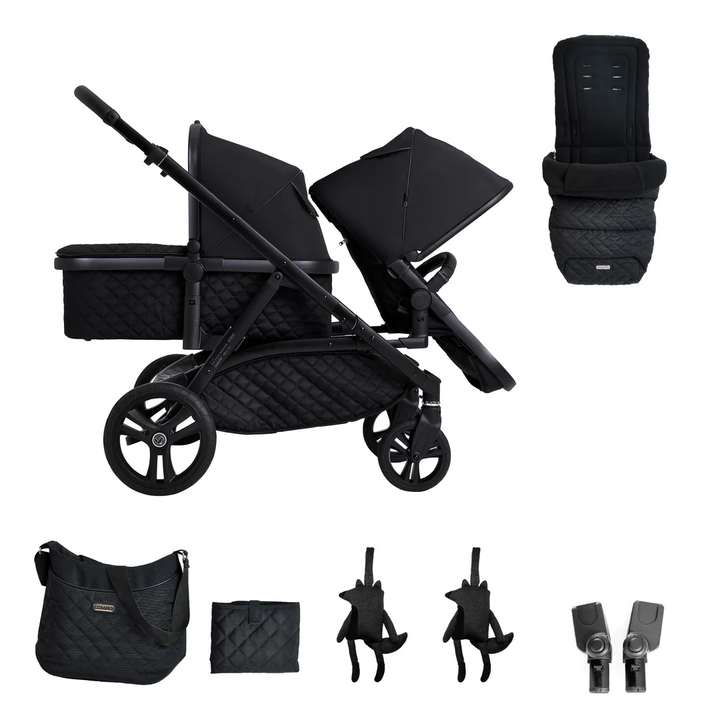 OPEN BOX Cosatto Wow XL Pram & Pushchair Bundle - Silhouette