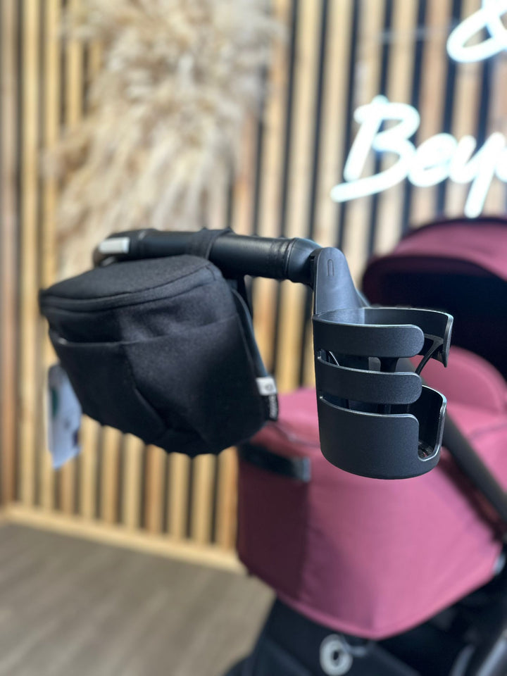 EX DISPLAY Bugaboo Dragonfly Pram, Pushchair + Accessories - Dark Cherry