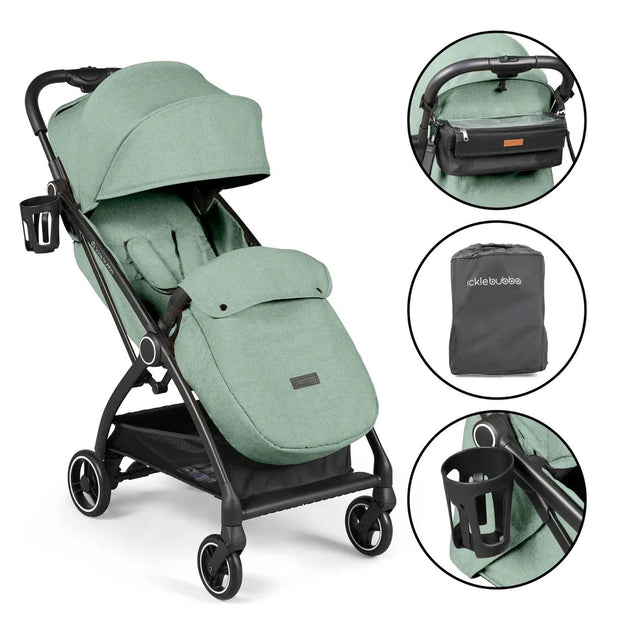 Ickle Bubba Aries Prime Auto Fold Stroller - Sage