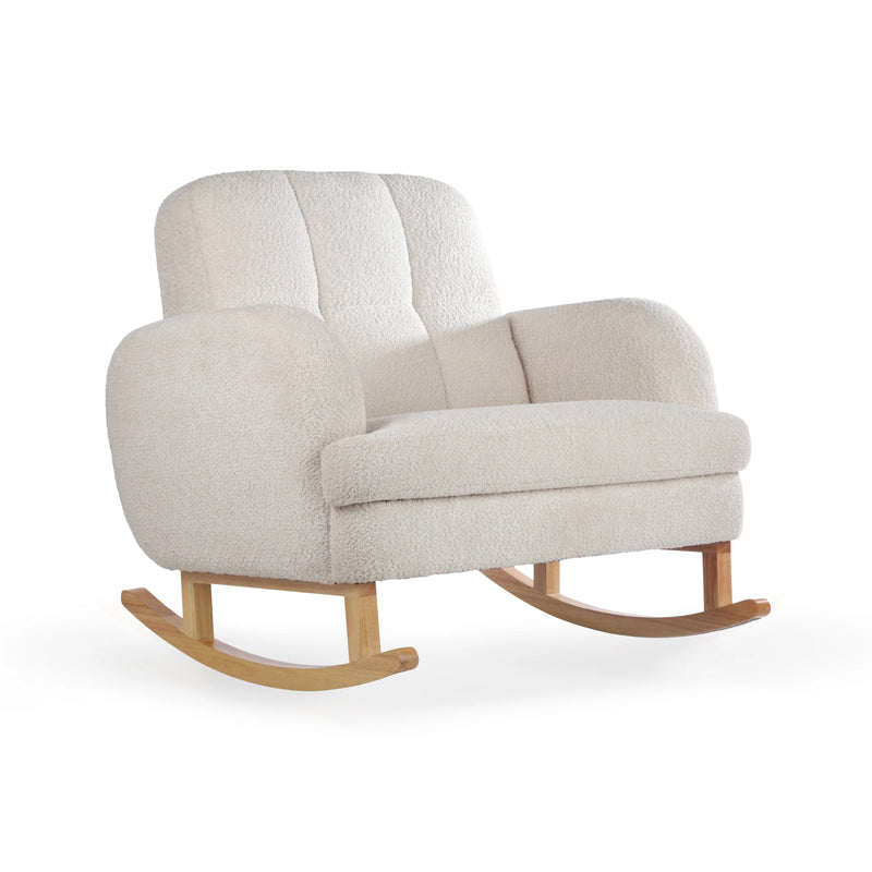 CuddleCo Etta Cuddle Chair - Boucle Mushroom