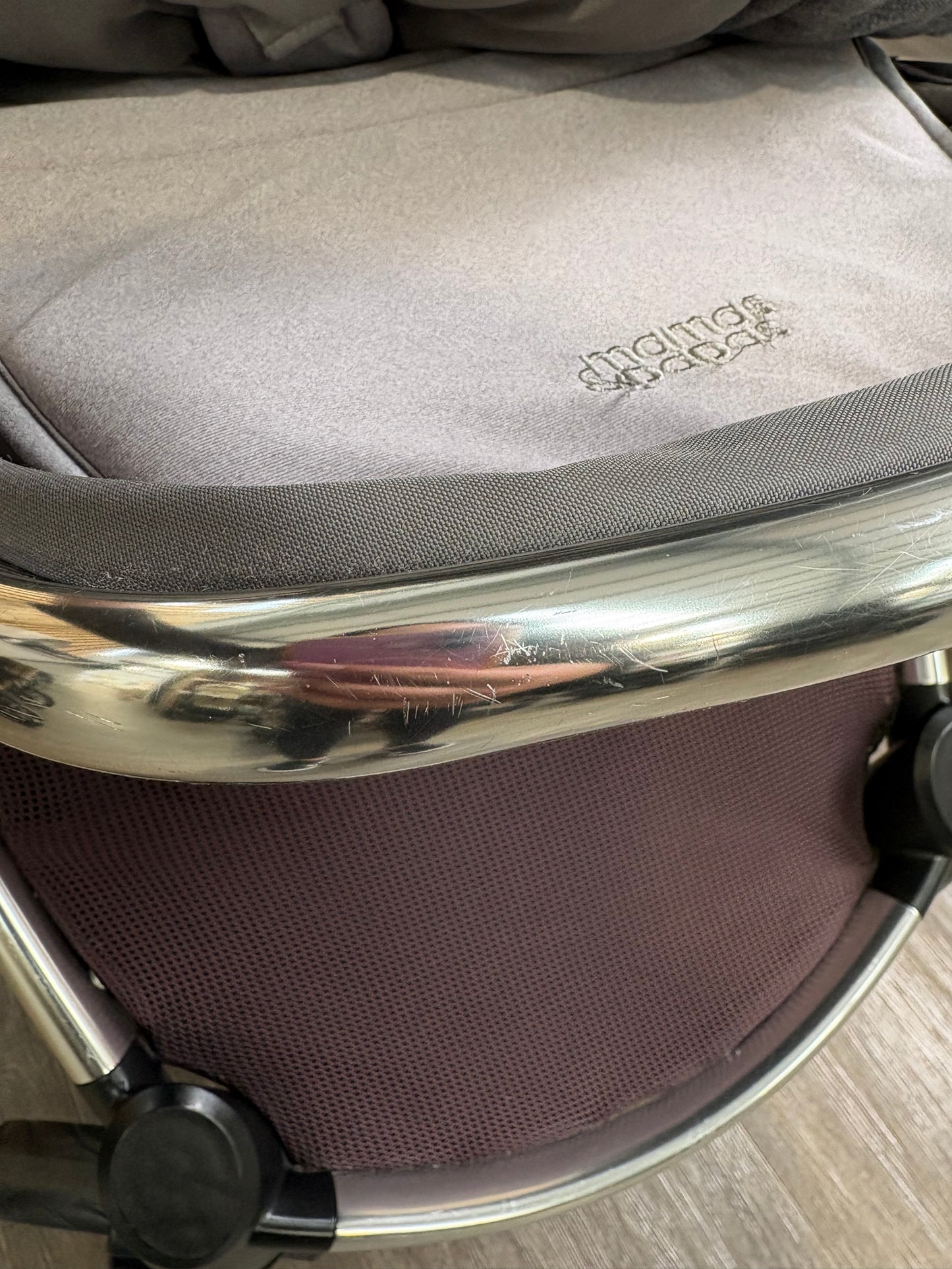 PRE LOVED Mamas & Papas Ocarro Pram, Pushchair + Accessories - Grey Tweed