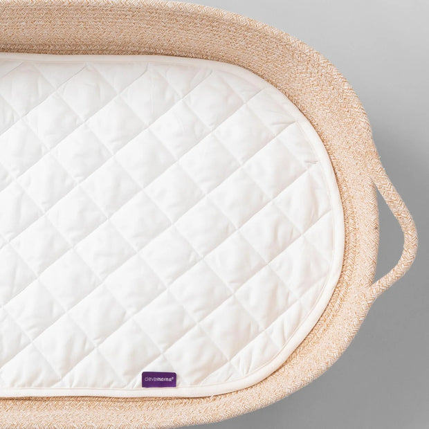 Clevamama Baby Changing Basket & Quilted Mat