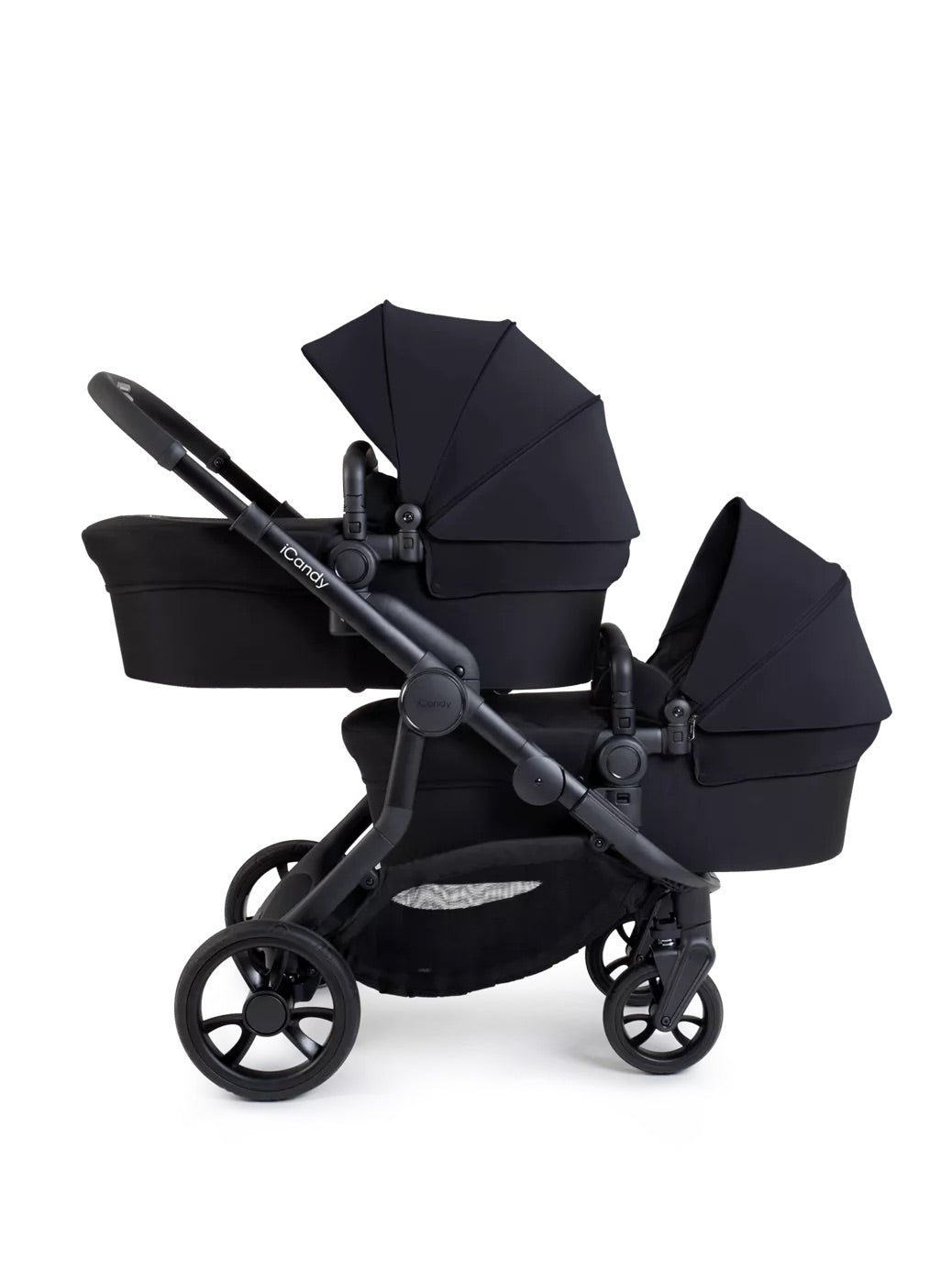 iCandy Orange 4 Twin Pushchair - Black Edition