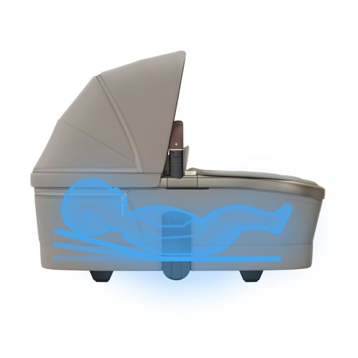 Maxi-Cosi Fame Pushchair & Carrycot - Sapphire Sand (2026 Model)