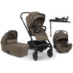 Nuna MIXX next, Arra Flex + Base Curv Travel System Bundle - Pistachio