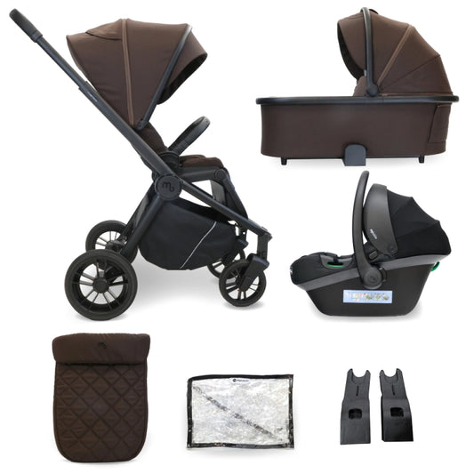 My Babiie MB450i 3in1 Travel System - Chocolate