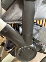 PRE LOVED Bugaboo Donkey3 Double Pushchair Bundle - Grey Melange/Midnight Black
