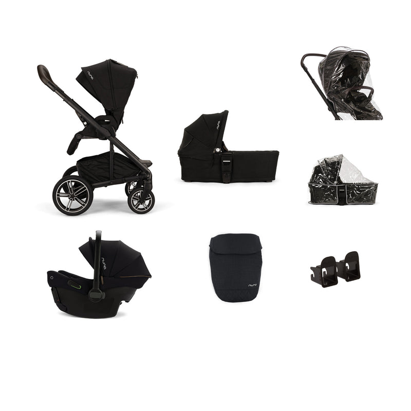 Nuna MIXX Next Urbn Travel System Bundle - Caviar