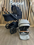 PRE LOVED Nuna Mixx Travel System - Caviar/Granite