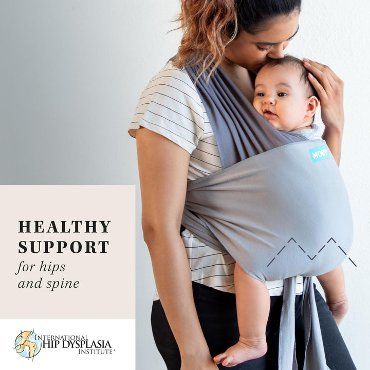 Moby Easy Wrap Carrier - Smoked Pearl