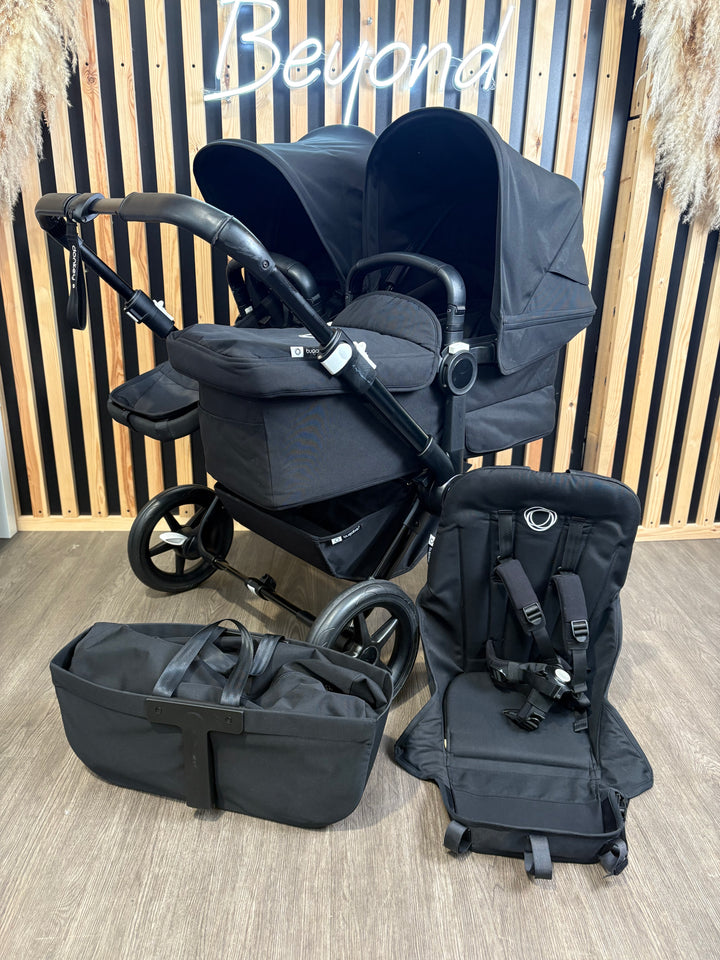 PRE LOVED Bugaboo Donkey5 Duo - Midnight Black