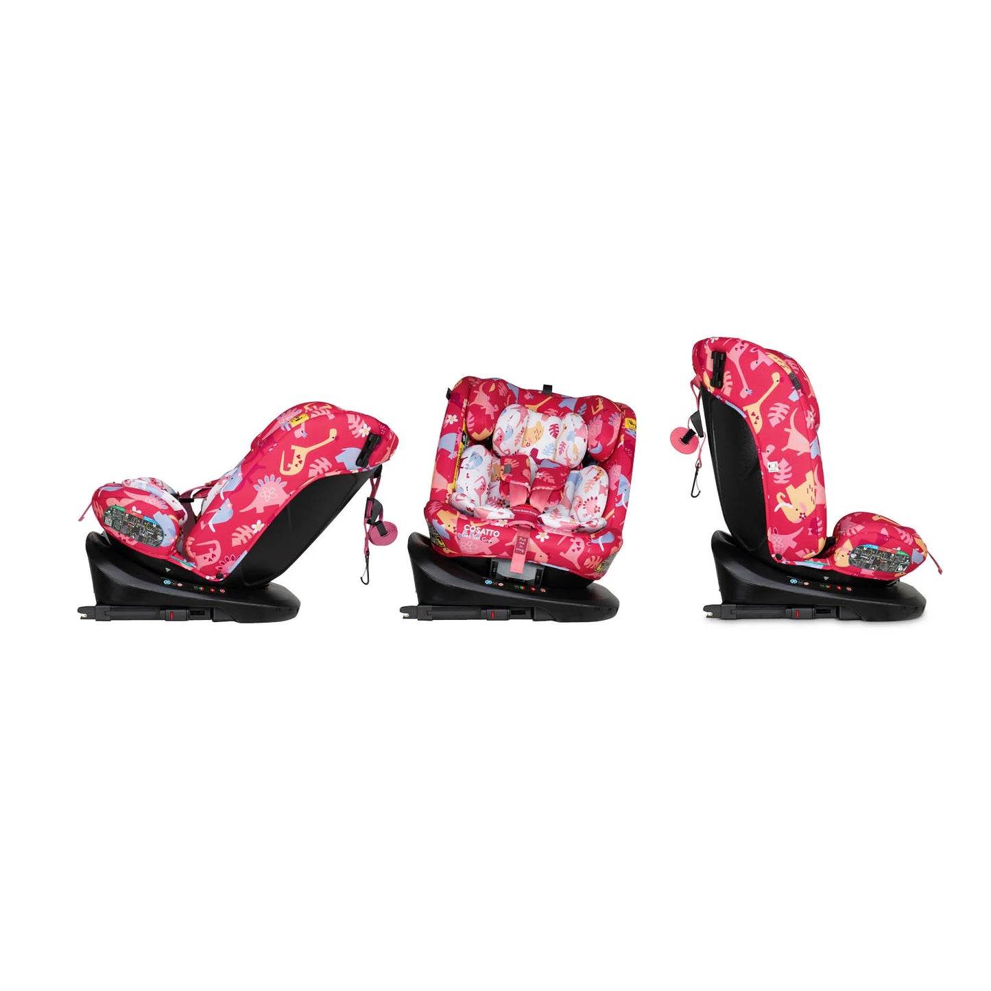 Cosatto Get Set Grow i-Size 360 Car Seat - Dino Delite