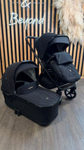 PRE LOVED Venicci Tinum Upline 2-in-1 Travel System - All Black