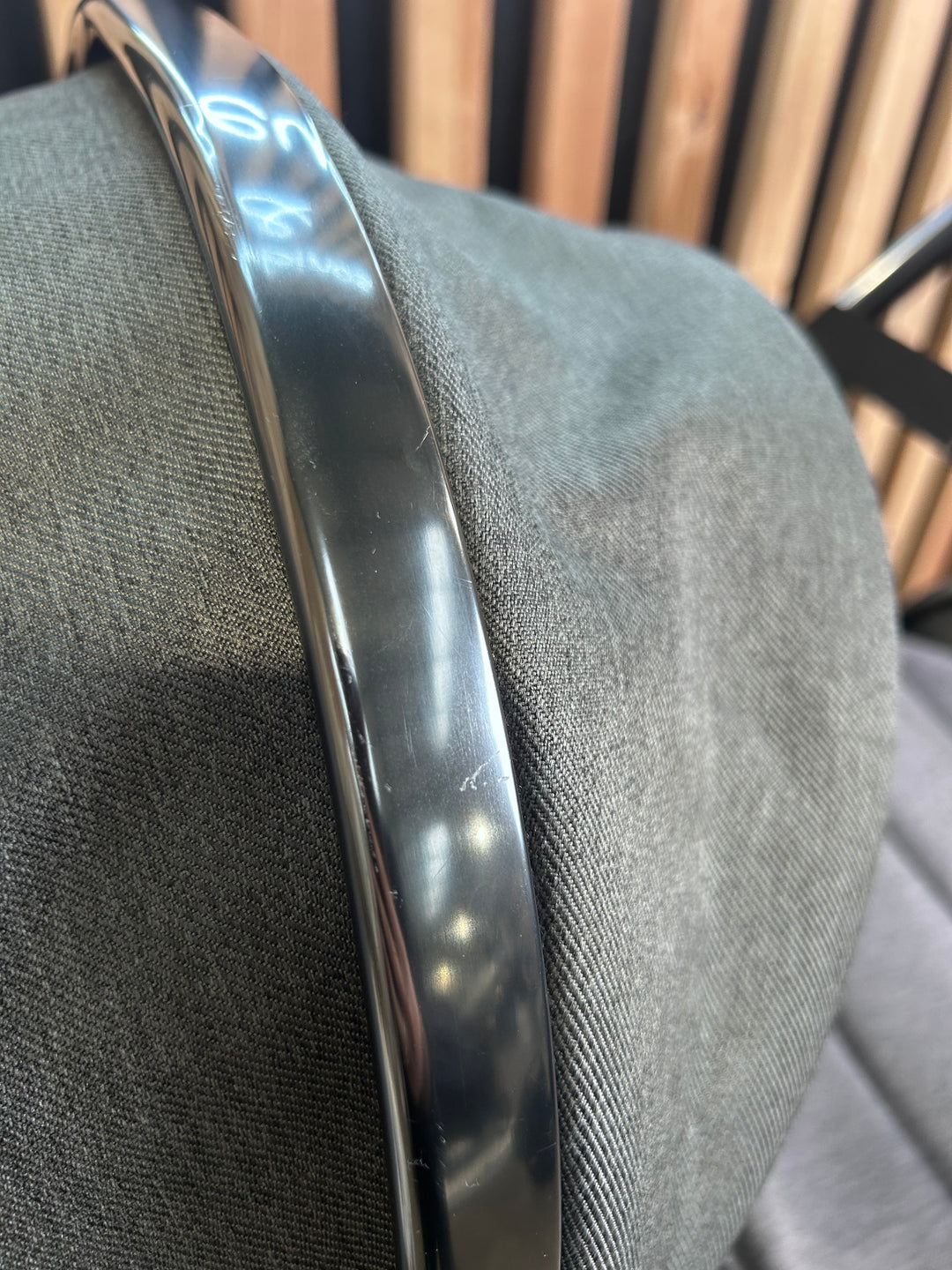 PRE LOVED iCandy Peach 6 Travel System - Dark Grey Twill