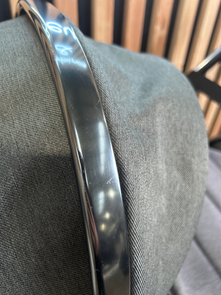 PRE LOVED iCandy Peach 6 Travel System - Dark Grey Twill