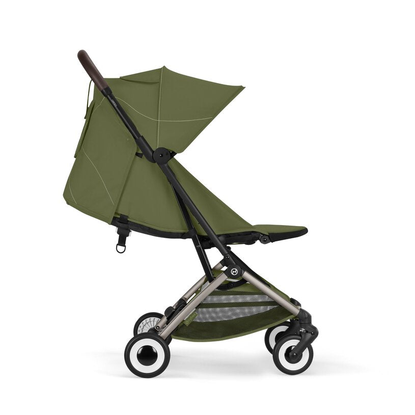 Cybex Orfeo Compact Travel Stroller - Moss Green (2026 Model)