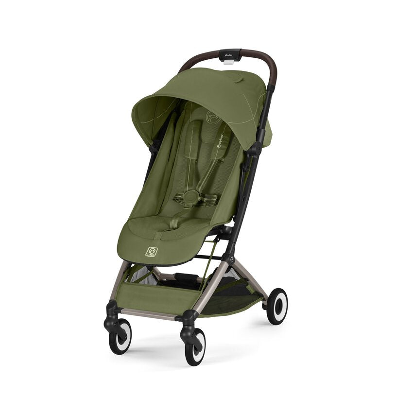 Cybex Orfeo Compact Travel Stroller - Moss Green (2026 Model)