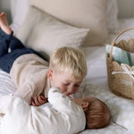 Ralphie Bear Comfort Changing Mat - Scallop
