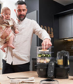 Babymoov Nutribaby+ XL Baby Food Maker - Black