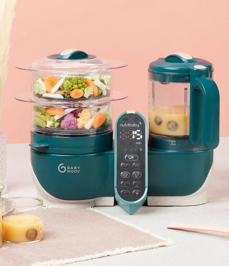 Babymoov Nutribaby+ 6in1 Food Prep Maker Opal Green