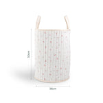 CuddleCo Large Storage Basket - Ditsy Cherry