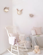 Fiona Walker Baby Rabbit with Vintage Ruff Head Mini - Cream