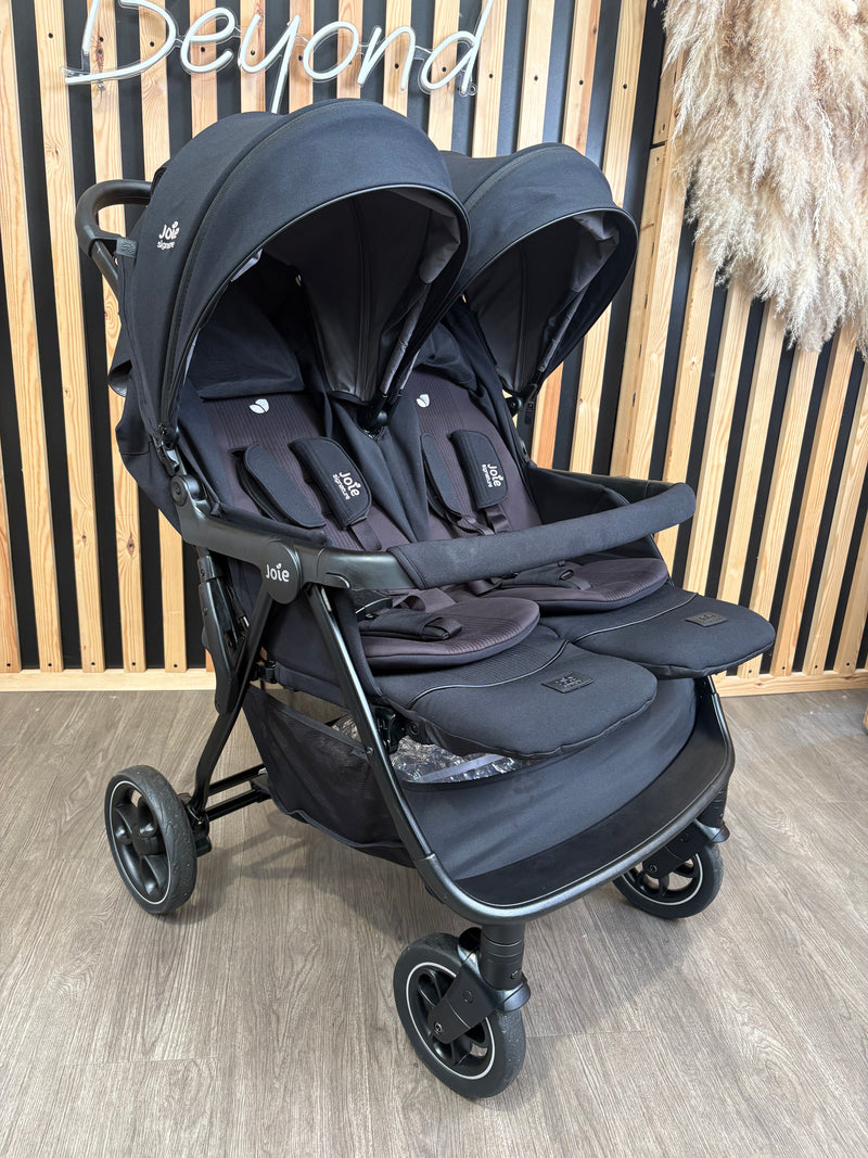 PRE LOVED Joie Estrella Twin Stroller - Eclipse
