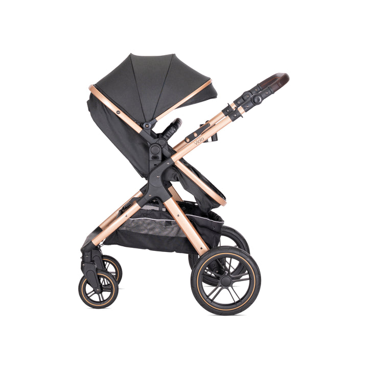 Lorelli Viola 3in1 Travel System Inc Spirit Car Seat - Black (2025)